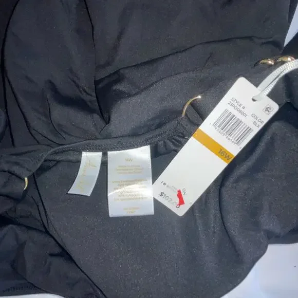 Anne Cole Classic Square Neck One-Piece black 16W - Picture 11 of 11